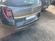 Opel Astra H 2004-2013 Nakładka na tylny zderzak OmsaLine Połysk (SW, Stal Nierdzewna) zdjęcia 2