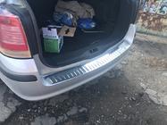 Opel Astra H 2004-2013 Nakładka na tylny zderzak OmsaLine Połysk (SW, Stal Nierdzewna) zdjęcia 6