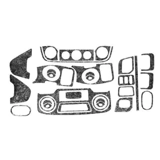 Nakładki na deskę rozdzielczą (zestaw pełny) Opel Movano 2010-2021 zdjęcia 3