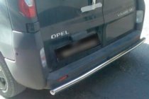 Opel Vivaro 2001–2015 Osłona Tylna AK002 (Stal Nierdzewna) zdjęcia 2