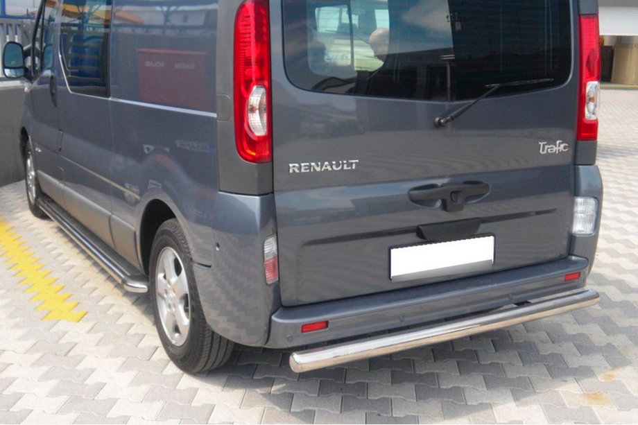 Opel Vivaro 2001–2015 Osłona Tylna AK002 (Stal Nierdzewna) Image