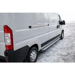 Progi Boczné Allmond Grey (2 szt., Aluminium) zdjęcia 1