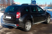 Dacia Duster 2008-2018 Tylna belka prosta (stal nierdzewna) zdjęcia 2