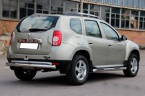 Dacia Duster 2008-2018 Tylna belka prosta (stal nierdzewna) zdjęcia 4