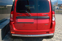 Renault Logan MCV 2005-2013 Tylna Belka (Stal Nierdzewna) zdjęcia 1