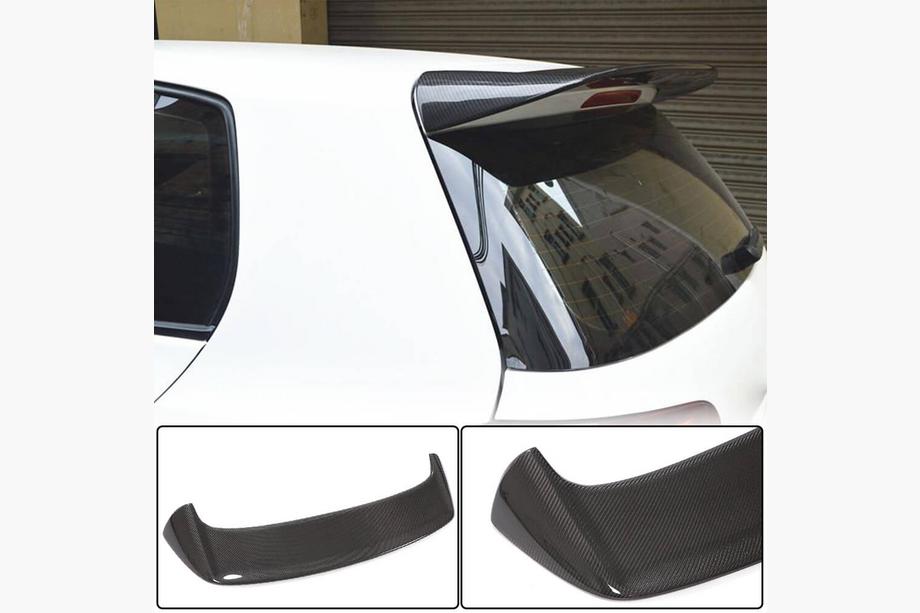 Volkswagen Golf 6 2008-2014 Spojler V1 (do Base HB 2010-2013, Carbon) Image