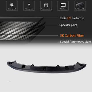 Lotka Przedniego Zderzaka Lip V3 do GTI HB 2010-2013 Carbon zdjęcia 4