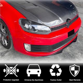 Nakładka na zderzak przedni Lip V4 do GTI HB 2010-2013 Carbon zdjęcia 2