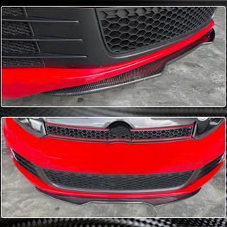Nakładka na zderzak przedni Lip V4 do GTI HB 2010-2013 Carbon zdjęcia 3