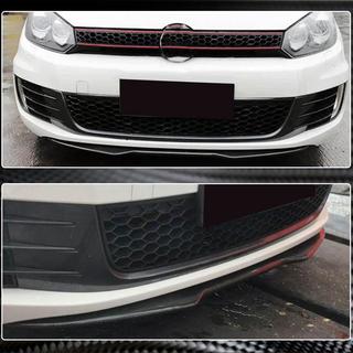 Nakładka na zderzak przedni Lip V4 do GTI HB 2010-2013 Carbon zdjęcia 4
