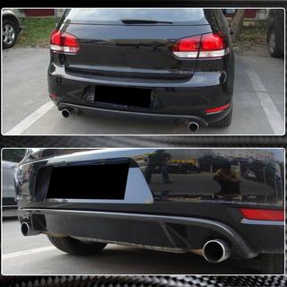 Dyfuzor tylnego zderzaka V2 do GTI HB 2010-2013, Carbon zdjęcia 3