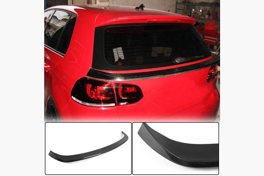 Volkswagen Golf 6 2008-2014 Dolny spoiler (do GTI/R HB 2010-2013, Carbon) Image