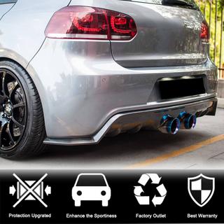 Dyfuzor Tylny Zderzaka V1 do R/R20 HB 2010-2013 Carbon Volkswagen Golf 6 2008-2014 zdjęcia 2