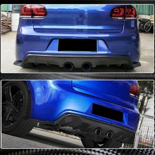 Dyfuzor Tylny Zderzaka V1 do R/R20 HB 2010-2013 Carbon Volkswagen Golf 6 2008-2014 zdjęcia 3