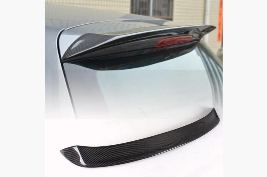 Volkswagen Golf 6 2008-2014 Spoiler V2 (do Base HB 2010-2013, Carbon) Image