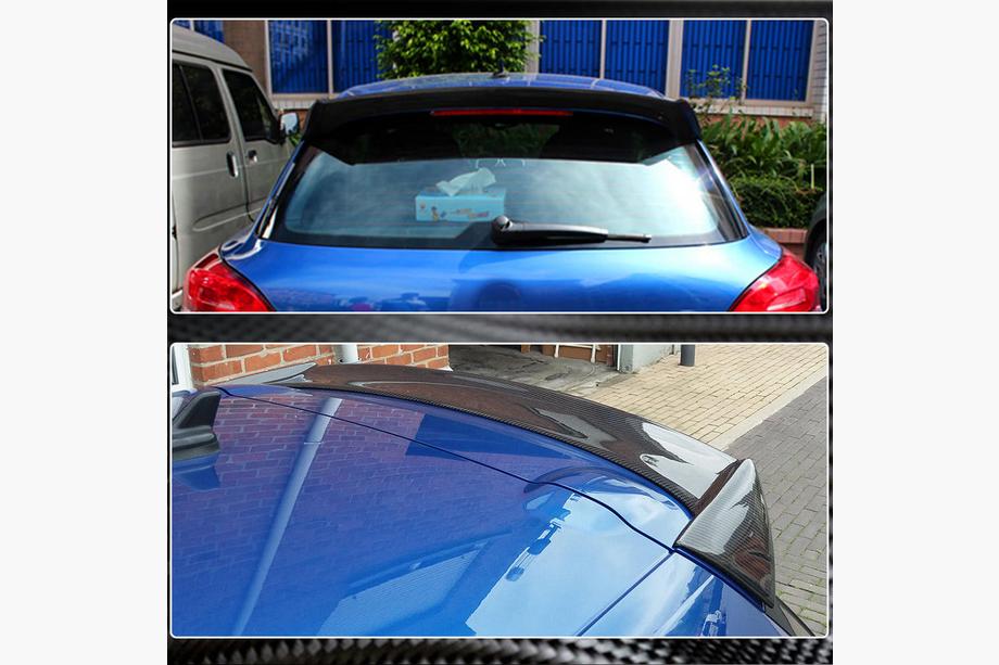 Volkswagen Scirocco 2008-2017 Spoiler V3 (do Base, Carbon) Zdjęcia 3