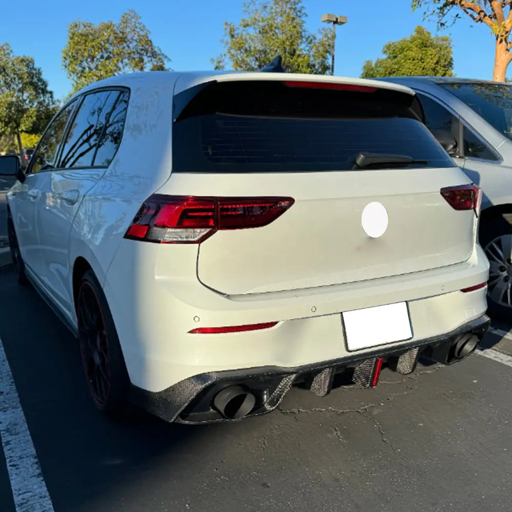 Dyfuzor tylnego zderzaka do GTI HB, Carbon zdjęcia 3