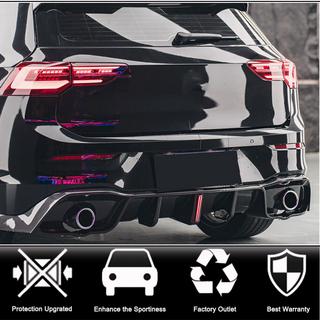 Dyfuzor tylnego zderzaka do GTI HB, Carbon zdjęcia 2
