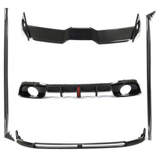 Kompletny zestaw body kit z karbonu (do GTI & R EU HB 2019-2024), Karbon zdjęcia 1