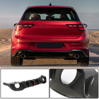 Volkswagen Golf 8 2019- Dyfuzor tylnego zderzaka (do GTI HB, Suchy Carbon) zdjęcia 1