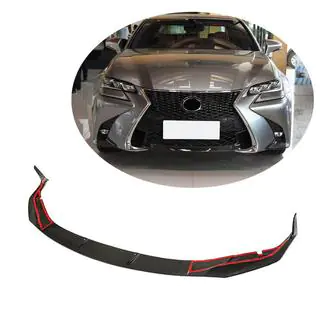 Nakładka na Przedni Zderzak Lip (do GS F 2015-2020, Carbon) zdjęcia 1