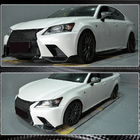 Lexus GS 2011-2020 Nakładki na Przedni Zderzak z Włókna Węglowego (do F-Sport 2011-2015) zdjęcia 5