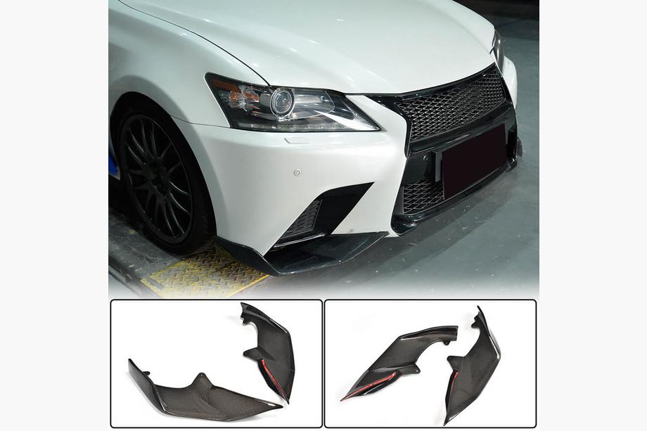 Lexus GS 2011-2020 Nakładki na Przedni Zderzak z Włókna Węglowego (do F-Sport 2011-2015) Image