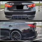 Lexus GS 2011-2020 Dyfuzor tylnego zderzaka (do F-Sport 2011-2015, Carbon) zdjęcia 5