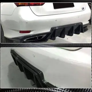 Dyfuzor tylnego zderzaka (do F-Sport 2011-2015, Carbon) zdjęcia 4