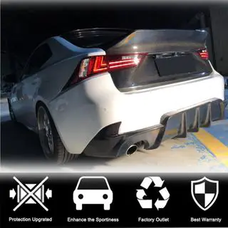 Dyfuzor tylnego zderzaka V1 do Base/F-Sport 2013-2016, Carbon zdjęcia 2