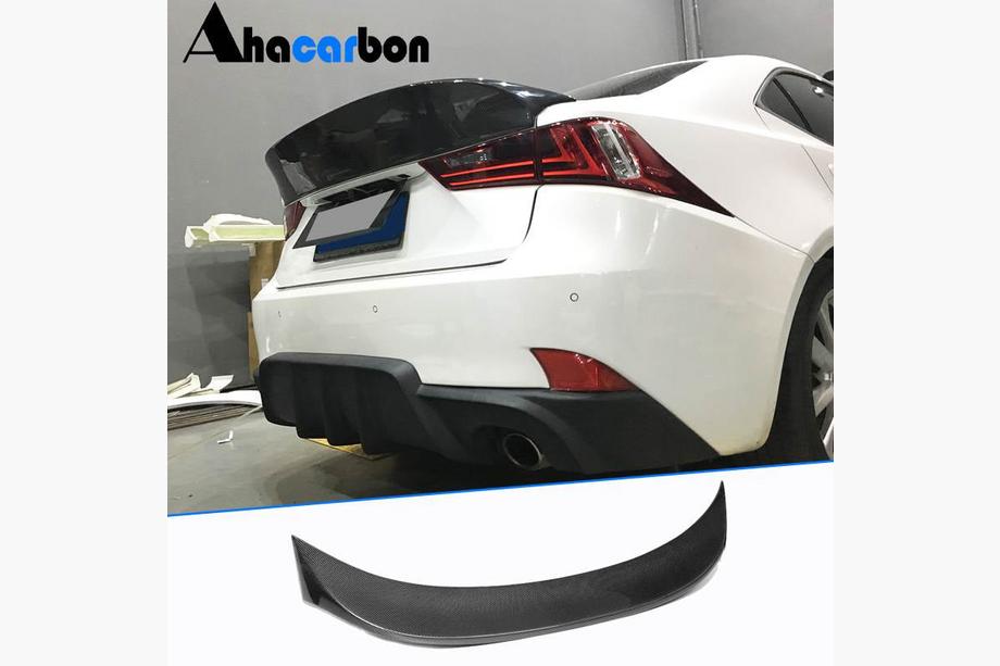 Lexus IS 2013- Spoiler V4 (do 2013-2020, Carbon) Image