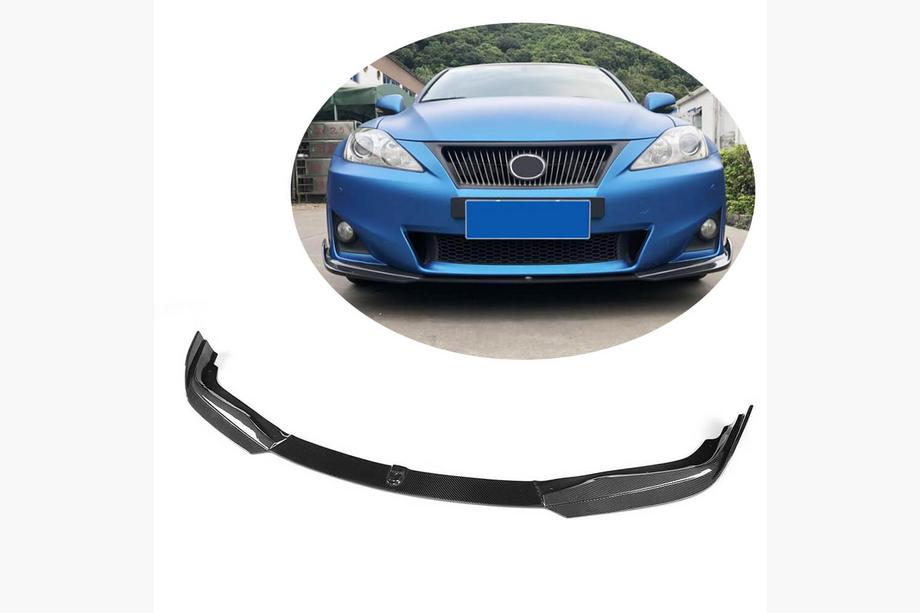 Lexus IS 2005-2013 Nakładka na Przedni Zderzak Lip (do Base 2011-2013, Carbon) Image