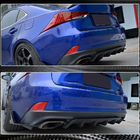 Lexus IS 2013- Dyfuzor tylnego zderzaka (do Base/F-Sport 2016-2020, Carbon) zdjęcia 1
