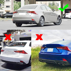 Lexus IS 2013- Dyfuzor tylnego zderzaka (do Base/F-Sport 2016-2020, Carbon) zdjęcia 9