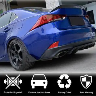 Nakładka na tylny zderzak (dla Base/F-Sport 2016-2020, Carbon) zdjęcia 3