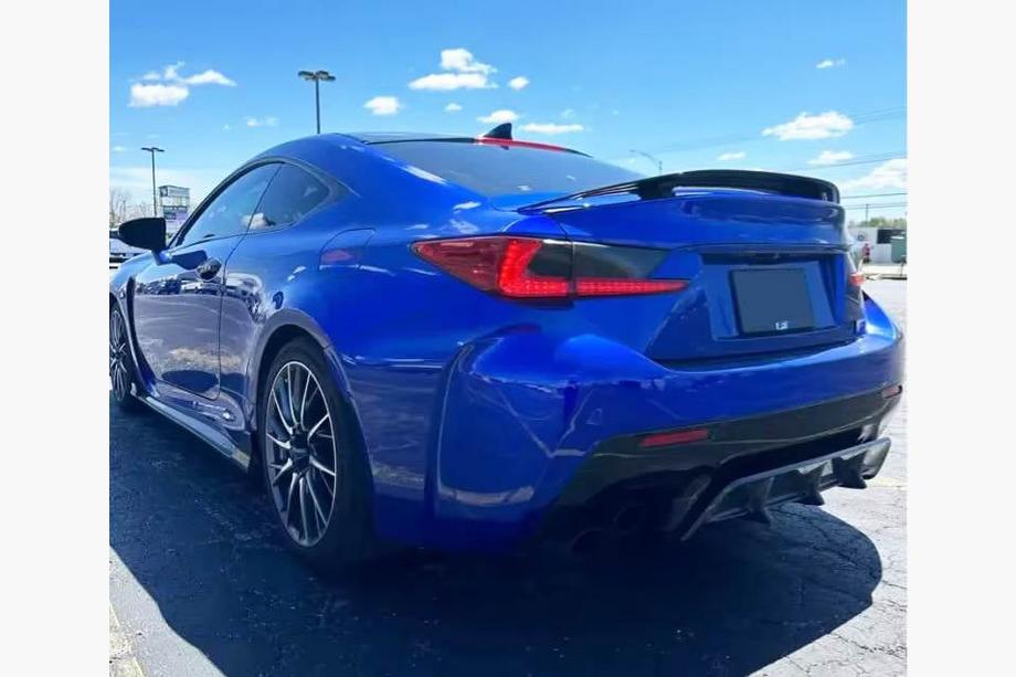 Lexus RC 200t 2014- Dyfuzor tylnego zderzaka do RC F 2014-2018, Carbon Zdjęcia 3