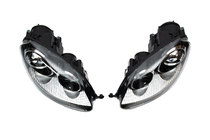 Volkswagen Golf 5 2003-2009 Reflektory przednie z soczewką Black (2 szt.) zdjęcia 4