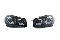 Volkswagen Golf 6 2008-2014 Reflektory przednie LED z światłami do jazdy dziennej (2 szt.) zdjęcia 5