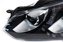 Volkswagen Golf 6 2008-2014 Reflektory przednie LED z światłami do jazdy dziennej (2 szt.) zdjęcia 11