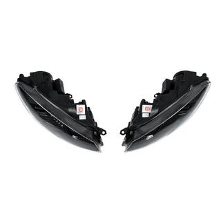 Reflektory Przednie Golf 7 Style Black (2 szt) Volkswagen Golf 6 2008-2014 zdjęcia 3