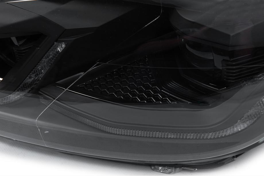 Volkswagen Golf 6 2008-2014 Reflektory przednie Golf 7 Style Black (bez sterowników, 2 szt.) Zdjęcia 5