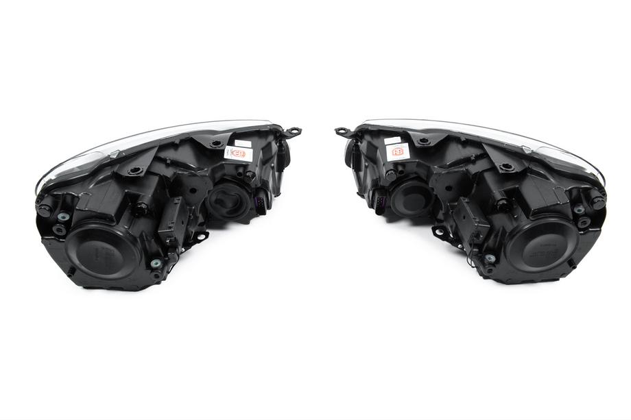 Volkswagen Golf 6 2008-2014 Reflektory przednie Golf 7 Style Black (bez sterowników, 2 szt.) Zdjęcia 6