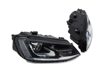 Volkswagen Jetta 2011-2018 Reflektory przednie LED z światłami do jazdy dziennej (2 szt.) zdjęcia 6