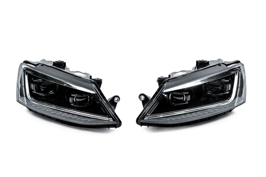 Volkswagen Jetta 2011-2018 Reflektory przednie Full LED (2 szt.) Image