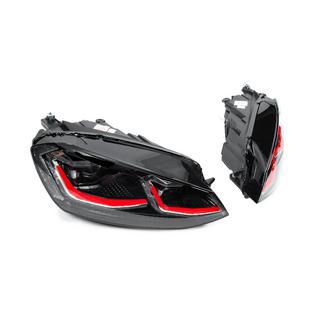 Reflektory przednie Red (2012-2017, 2 szt.) Volkswagen Golf 7/E-Golf 2012-2020 zdjęcia 4