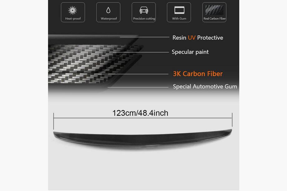 Infiniti G25/G35/37 (V36/CV36) 2006-2015 Spojler SD V1 (do G37 2009-2013, G25 2011-2012, Carbon) Zdjęcia 6