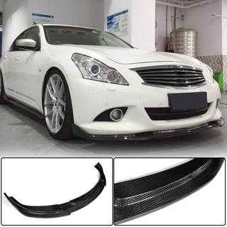 Nakładka na Przedni Zderzak Lip (do G37 SD 2009-2013, Carbon) Infiniti G25/G35/37 (V36/CV36) 2006-2015 zdjęcia 1