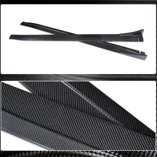 Progi Boczne (do G37 SD 2009-2013, Carbon) zdjęcia 3