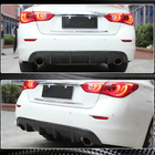 Infiniti Q50/Q60 2013-2024 Dyfuzor tylnego zderzaka V1 do Q50 Base/Sport 2014-2017, Carbon zdjęcia 3