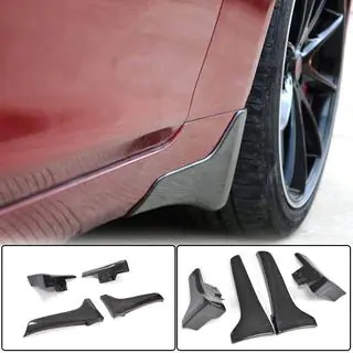 Chlapacze (do Q50 Base/Sport 2014-2017, Carbon) zdjęcia 1